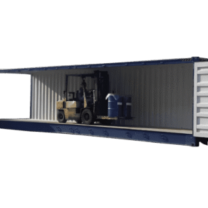 40ft high cube open side container