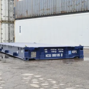 40ft platform container — 40 ton payload