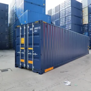 40ft high cube double door container