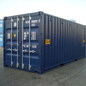 20ft double door shipping container